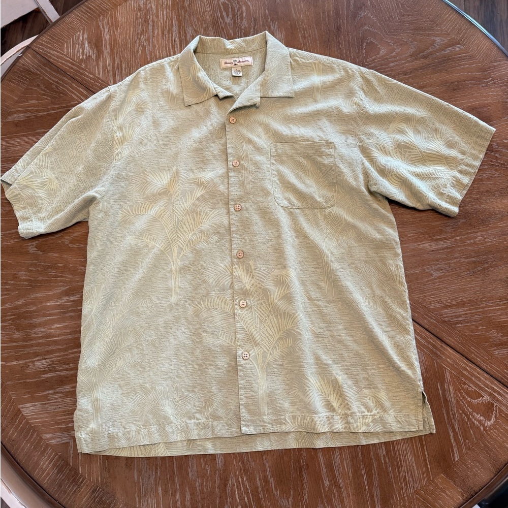 Tommy Bahama palm trees Short Sleeve Shirt